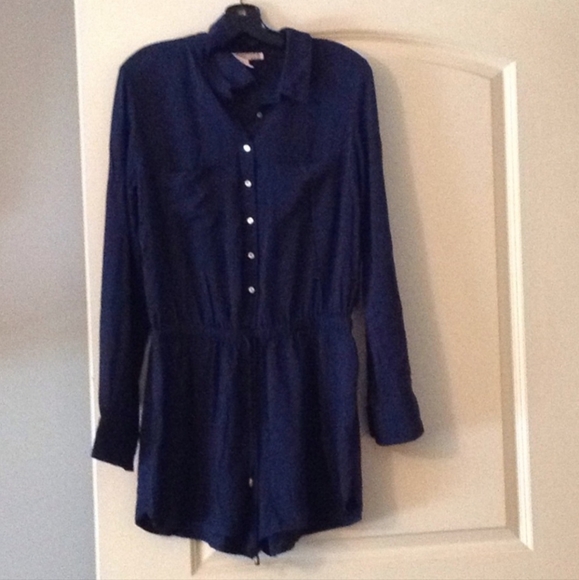 Forever 21 blue romper shorts - Picture 1 of 5